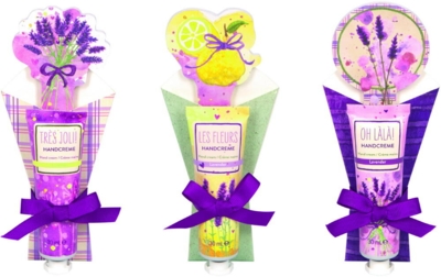 Kolli: 12 Hand cream with nail file  Festive Christmas