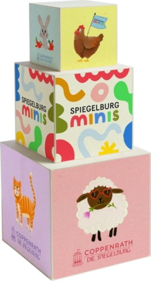 Kolli: 1 Set of wooden cubes Spiegelburg minis (adv. Mat.)