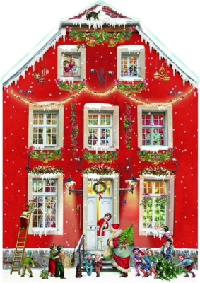 Kolli: 3 Christmas at our House A3 Advent calendar