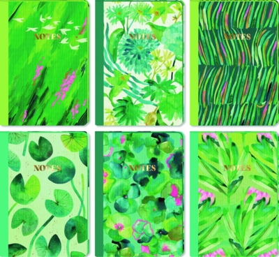 Kolli: 12 Notebook DIN A5 All about green