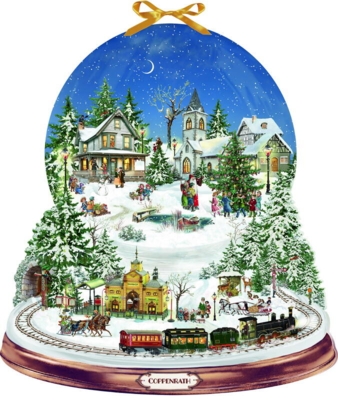 Kolli: 1 Snow Globe Winter Magic Advent calendar