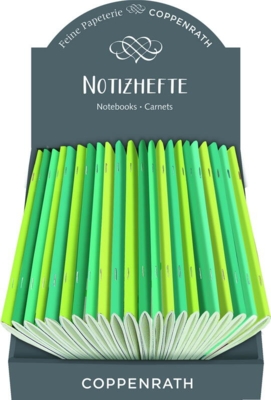 Kolli: 1 Display with notebook DIN A5 All about green