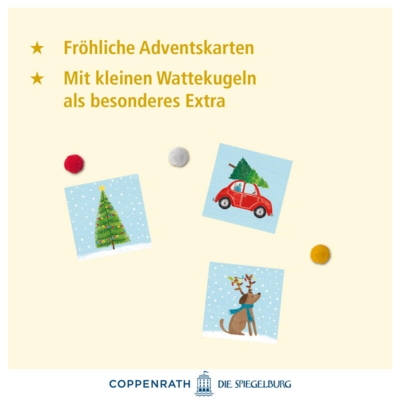 Kolli: 24 Happy Advent Mini Advent calendar assortment