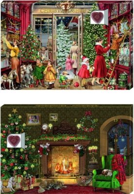 Kolli: 24 24 sweet heart moments in Advent (Christmas Shop / At the Fireplace)