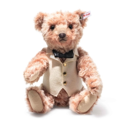 Kolli: 1 Mark Twain Teddy bear, brown - 35 cm