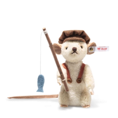 Kolli: 1 Huckleberry Finn mouse, beige - 12 cm