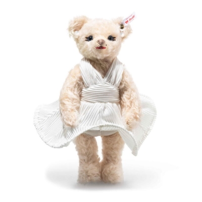 Kolli: 1 Marilyn Monroe Teddy bear 100th Anniversary, beige - 29 cm