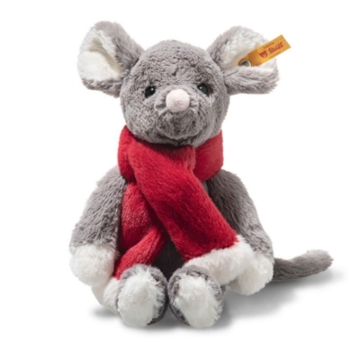 Kolli: 3 Cosy Christmas Mia Mouse, dark grey - 21 cm