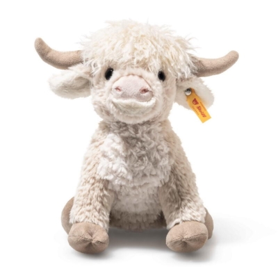 Kolli: 2 Harper Highland cow, beige - 24 cm