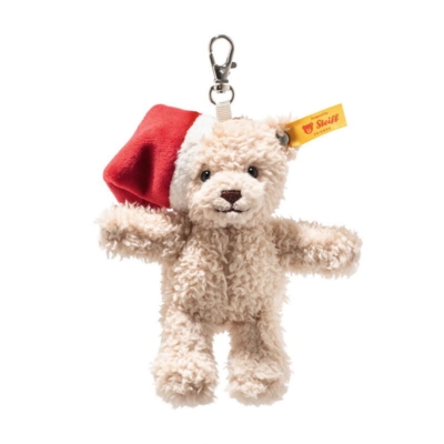 Kolli: 3 Cosy Christmas pendant Ben Teddy bear, beige - 12 cm