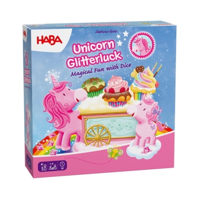 Kolli: 2 Unicorn Glitterluck - Magical Fun with Dice