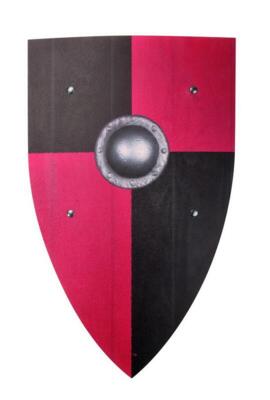 Kolli: 1 Norman shield black/red