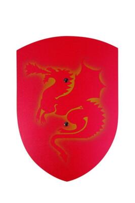Kolli: 1 Shield Dragon red