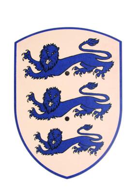 Kolli: 1 Shield 3 blue lions