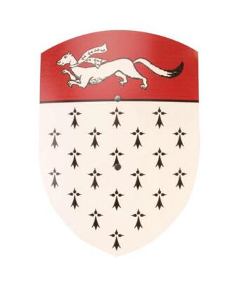 Kolli: 1 Shield "Ermine" red/white