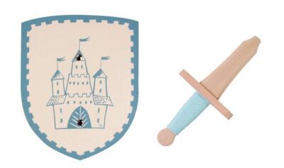 Kolli: 1 Tristan – shield/sword, light blue