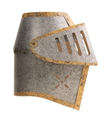 Kolli: 5 Knight helmet silver (without feather)