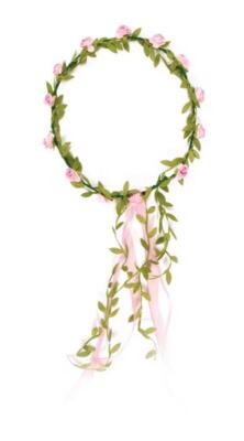 Kolli: 5 Hair wreath Florentine pink