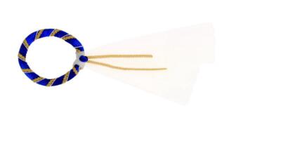 Kolli: 3 Medieval veil Isabella blue