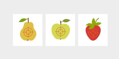 Kolli: 1 Target trio "Fruit"