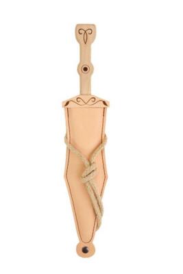 Kolli: 1 Roman dagger set, real leather