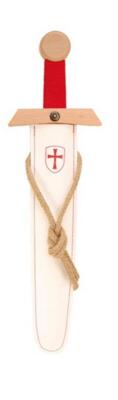 Kolli: 1 Templar sword set white