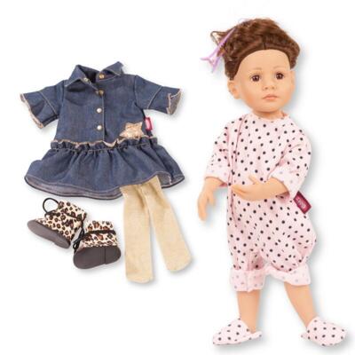Kolli: 1 Little Kidz to dress set Stylish - 36 cm