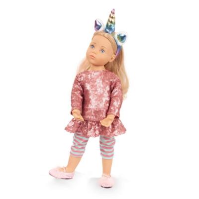 Kolli: 1 Anna unicorn, blonde hair, blue eyes - 50 cm