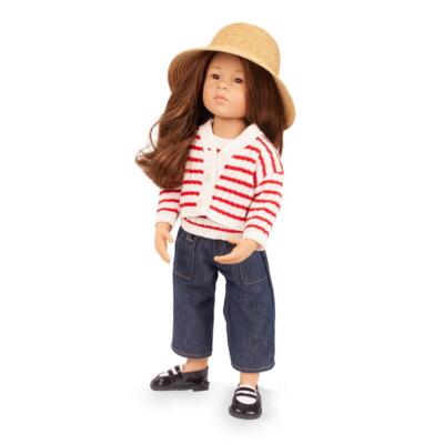 Kolli: 1 Emilia, brown hair, brown eyes - 50 cm