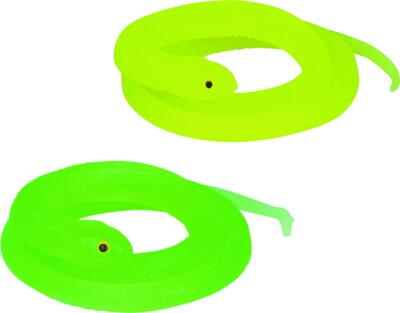 Kolli: 12 Glow-in-the-dark snake  Wild+Cool