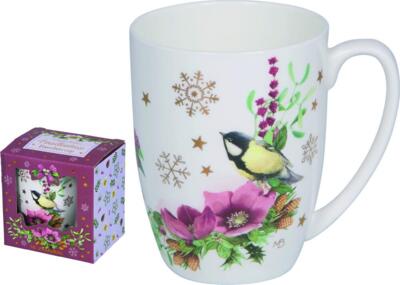 Kolli: 2 Porcelain cup Romantic Christmas Romantic Christmas - M. Bastin