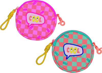 Kolli: 6 Mini purse check pattern Wonderful Presents