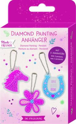 Kolli: 8 Diamond painting pendant  Horse Friends
