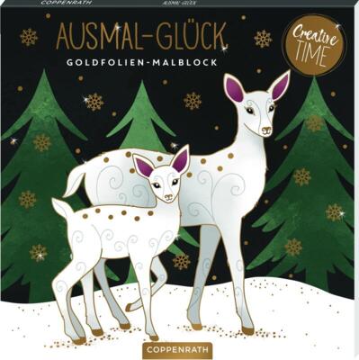 Kolli: 3 Colouring Joy old foil colouring pad Magic Winter Creative Time - Magi