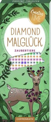 Kolli: 3 Diamond colouring fun Zaubertiere Creative Time