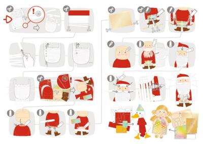 Kolli: 4 Craft Kit – Christmas Paper Weaving