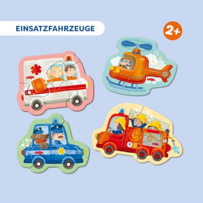 Kolli: 4 4 First Puzzles - Emergency Vehicles