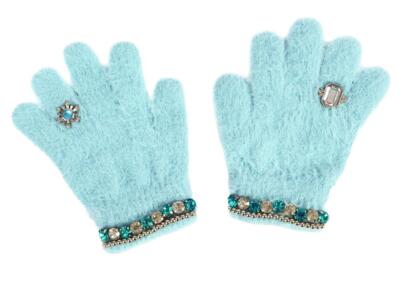 Kolli: 2 Boujee Bijou Gloves, Light Blue (1 pair)