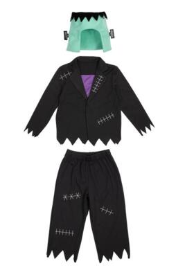 Kolli: 1 Monster Mash Top with Pant & Headband, SIZE US 3-4