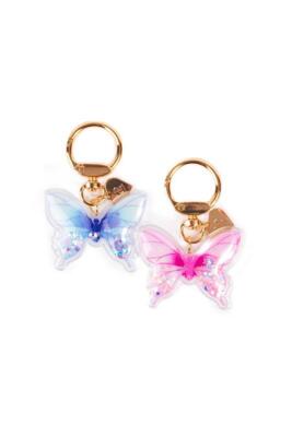 Kolli: 6 Boutique Enchanted Flutter Bag Charm, 2 styles assorted