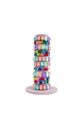 Kolli: 12 Rainbow Bright Bracelet Set (12 pcs), 2 styles assorted
