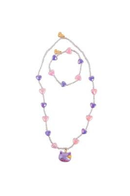 Kolli: 6 Lovely Kitty Necklace & Bracelet Set (2 pcs)