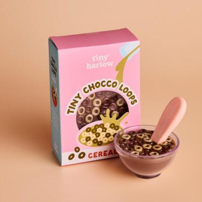 Kolli: 4 Tiny Choco Loops Cereal Bowl
