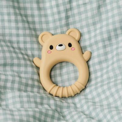 Kolli: 2 Silicone Teether - Bear