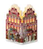 Kolli: 24 Nostalgic Christmas Houses- Mini Advent Lantern- For Export