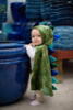 Kolli: 2 Dragon Baby Cape, Green/Blue, Size 12-24M