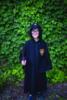 Kolli: 1 Wizard Cloak w/Glasses, Black, SIZE US 5-6