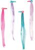 Kolli: 12 Hair clips with glitter strands (set of 4) Nella N