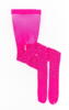 Kolli: 2 Rhinestone Tights Hot Pink, SIZE US 3-8