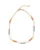 Kolli: 6 Boutique Golden Rainbow Necklace